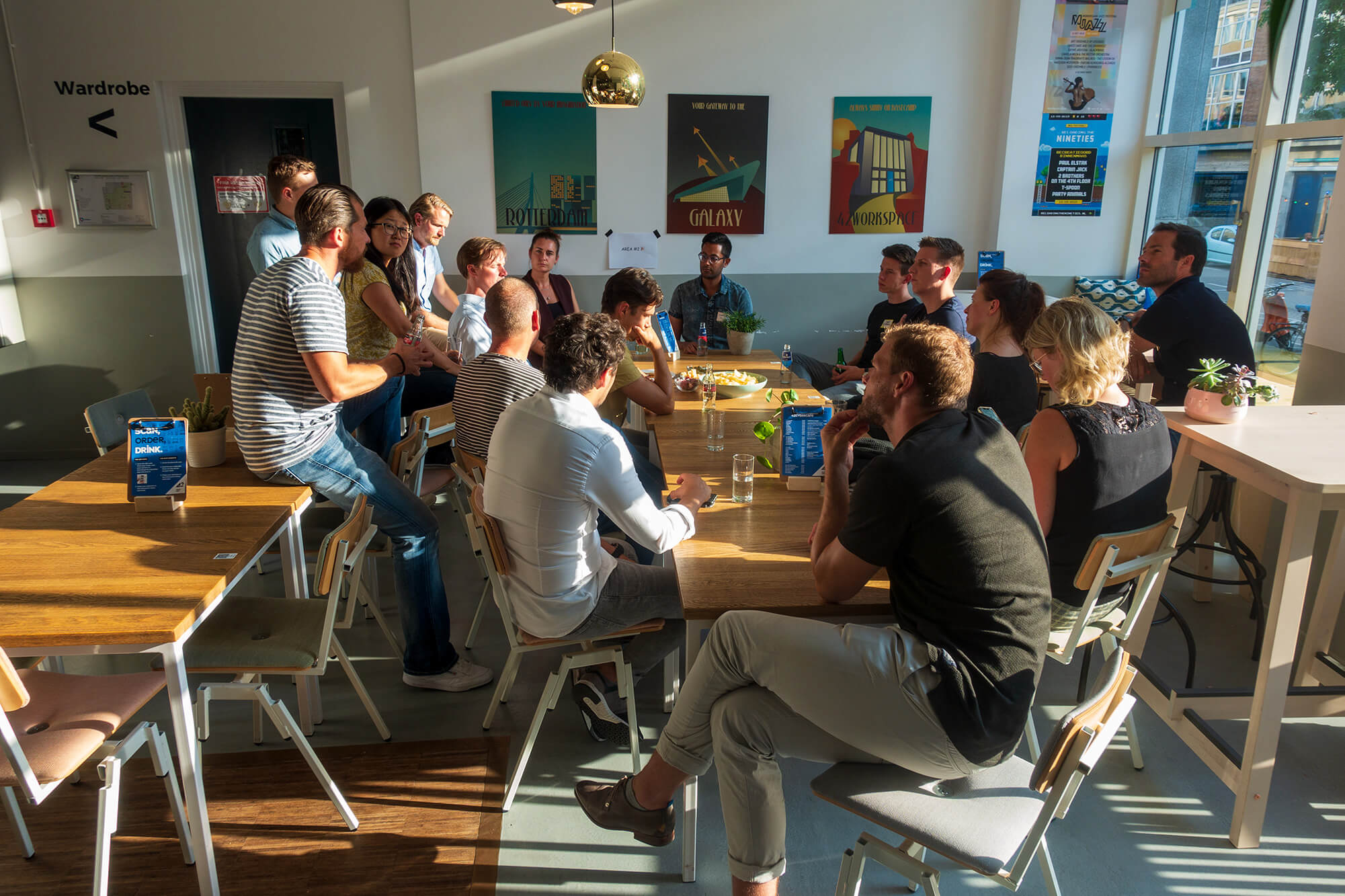 Interactive session during CRO Cafe Unconference